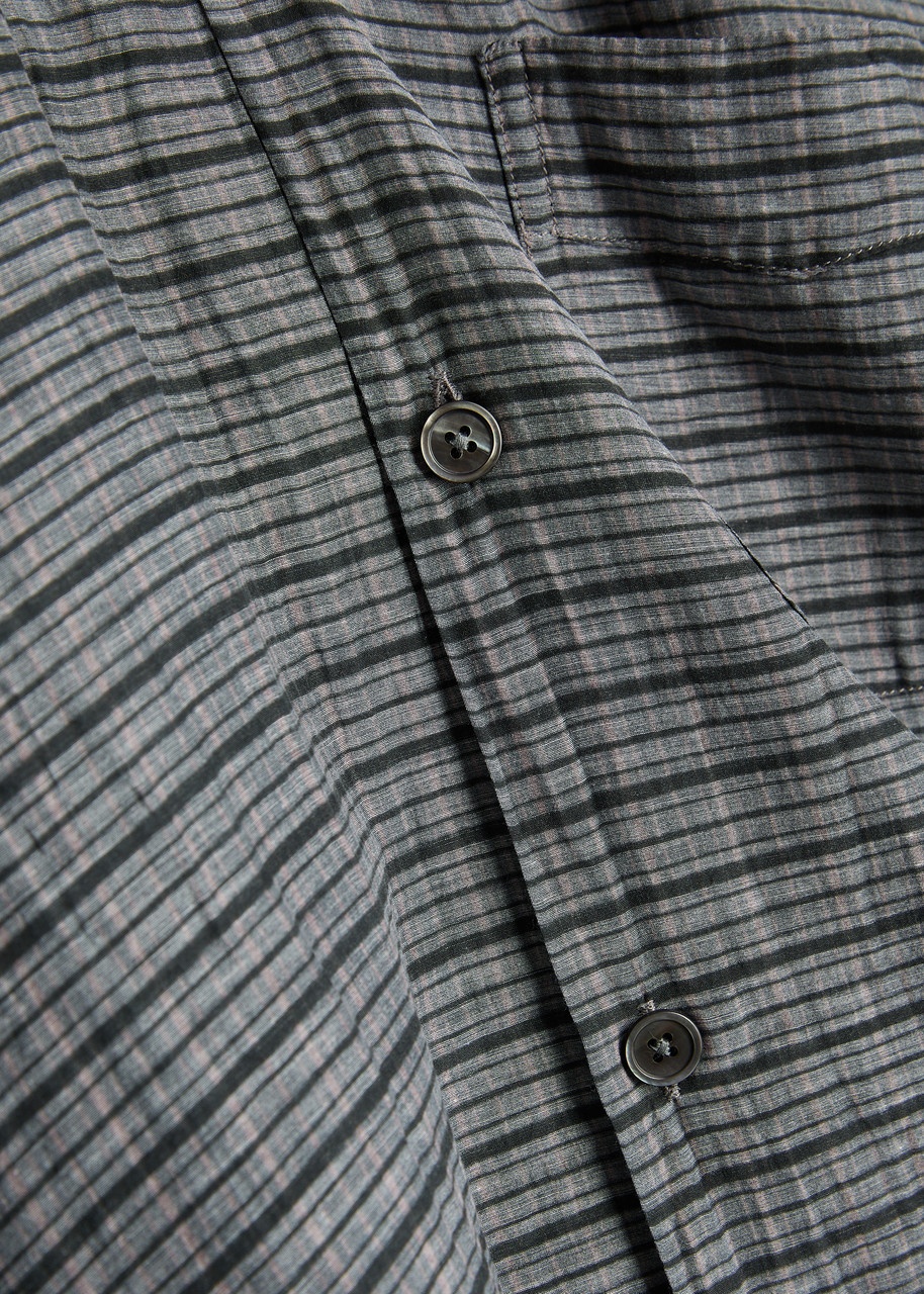 Our Legacy Heusen Checked Voile Shirt - 5