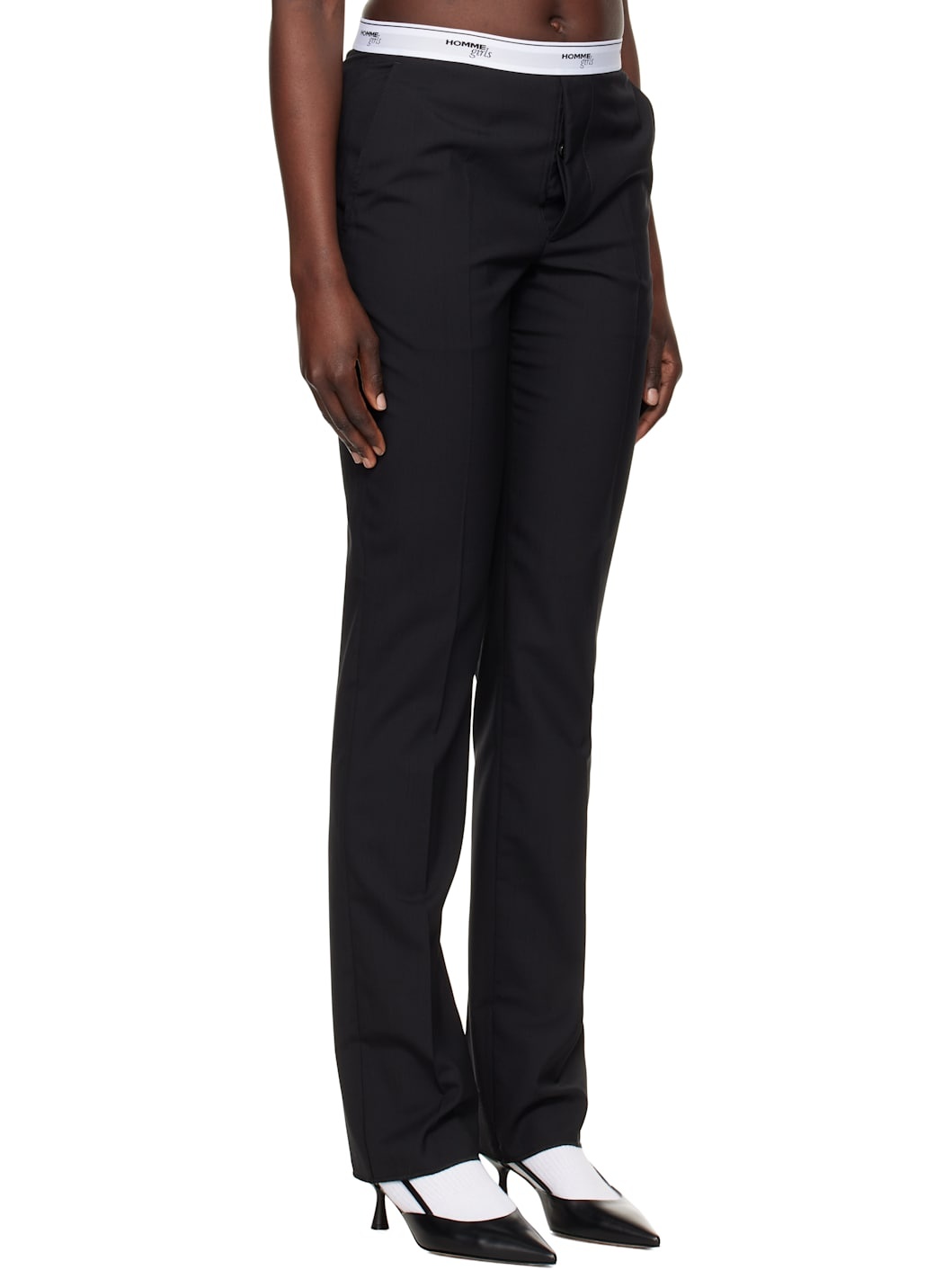 Black Classic Trousers - 2