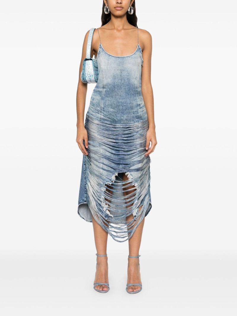 Diesel fringed minidress outlook