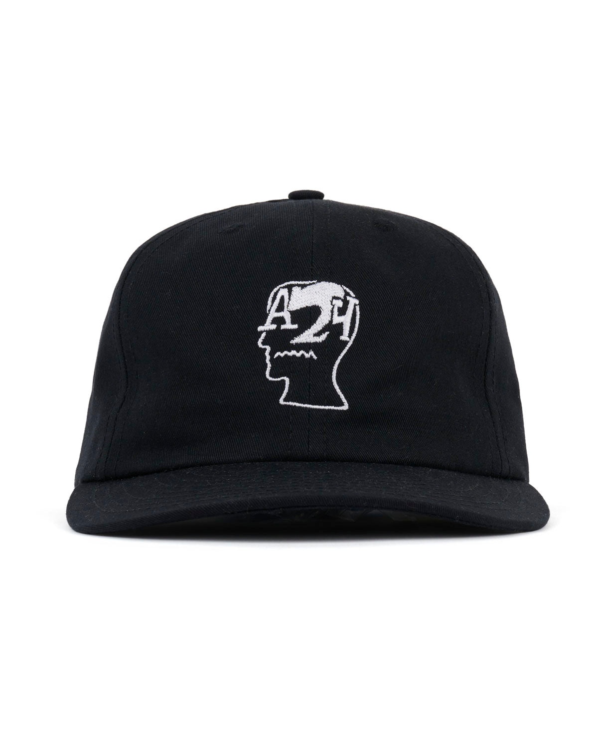 Brain Dead x A24 6 Panel Hat - Black - 1