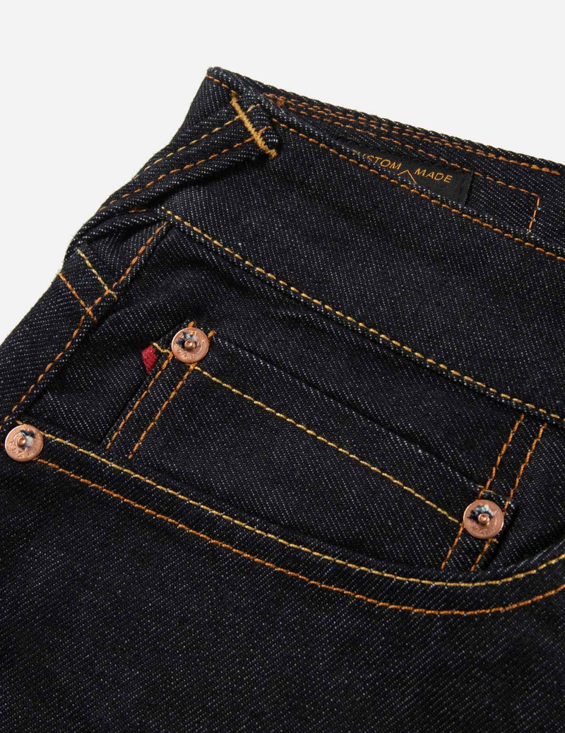 SEAGULL PRINT CARROT FIT DENIM JEANS #2017 7