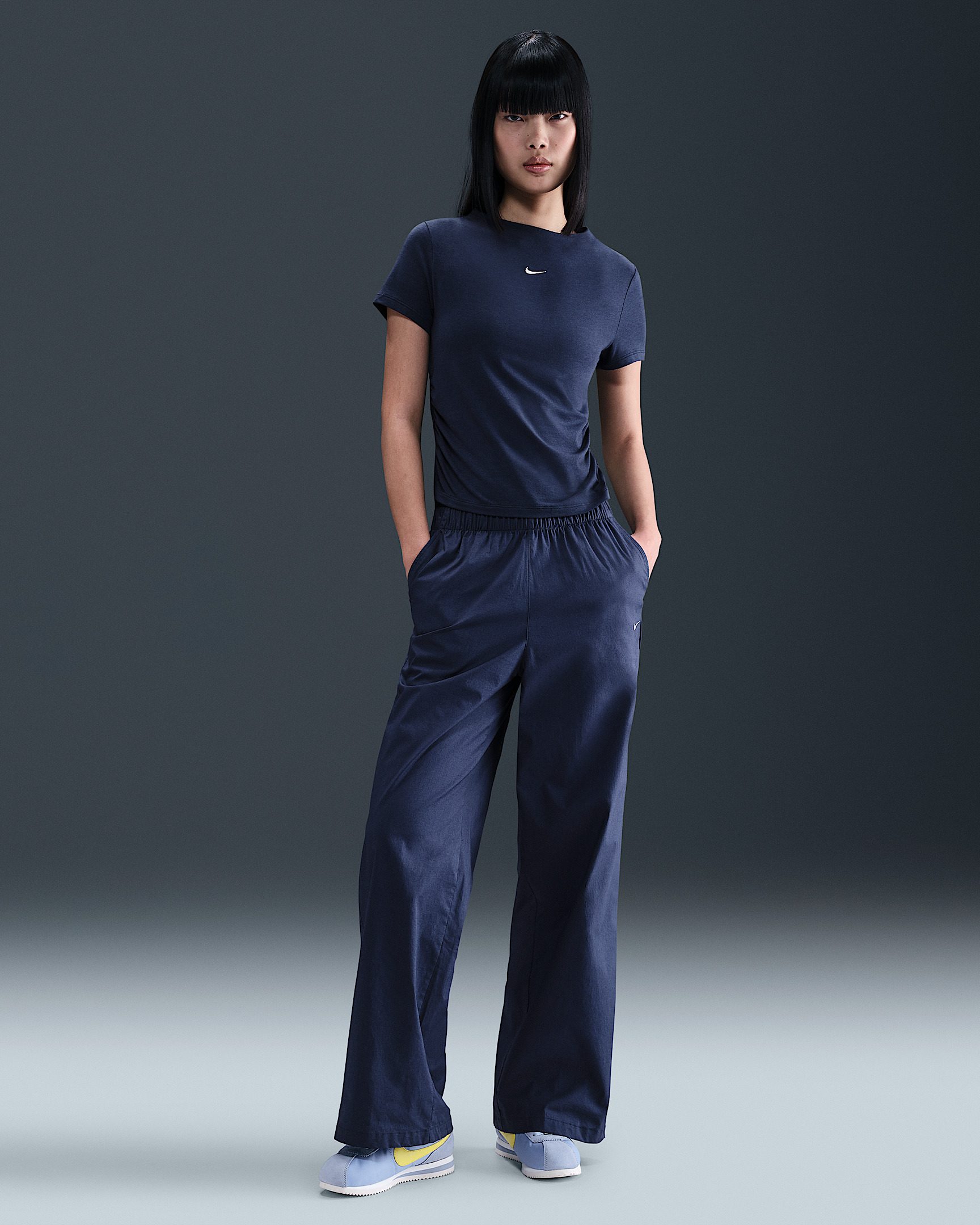 Nike Sportswear Chill Knit Women's Tight Short-Sleeve Mock-Neck Top - 4