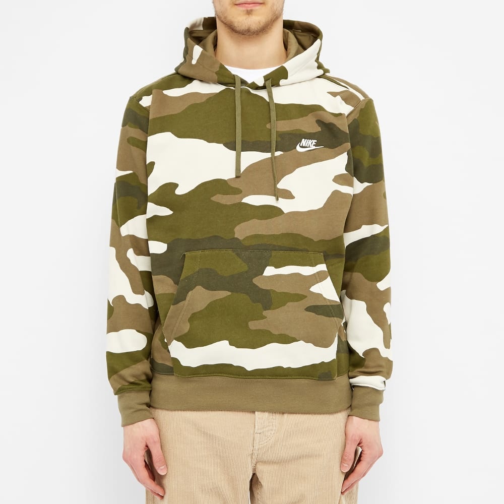 Nike Club Camo Popover Hoody - 4