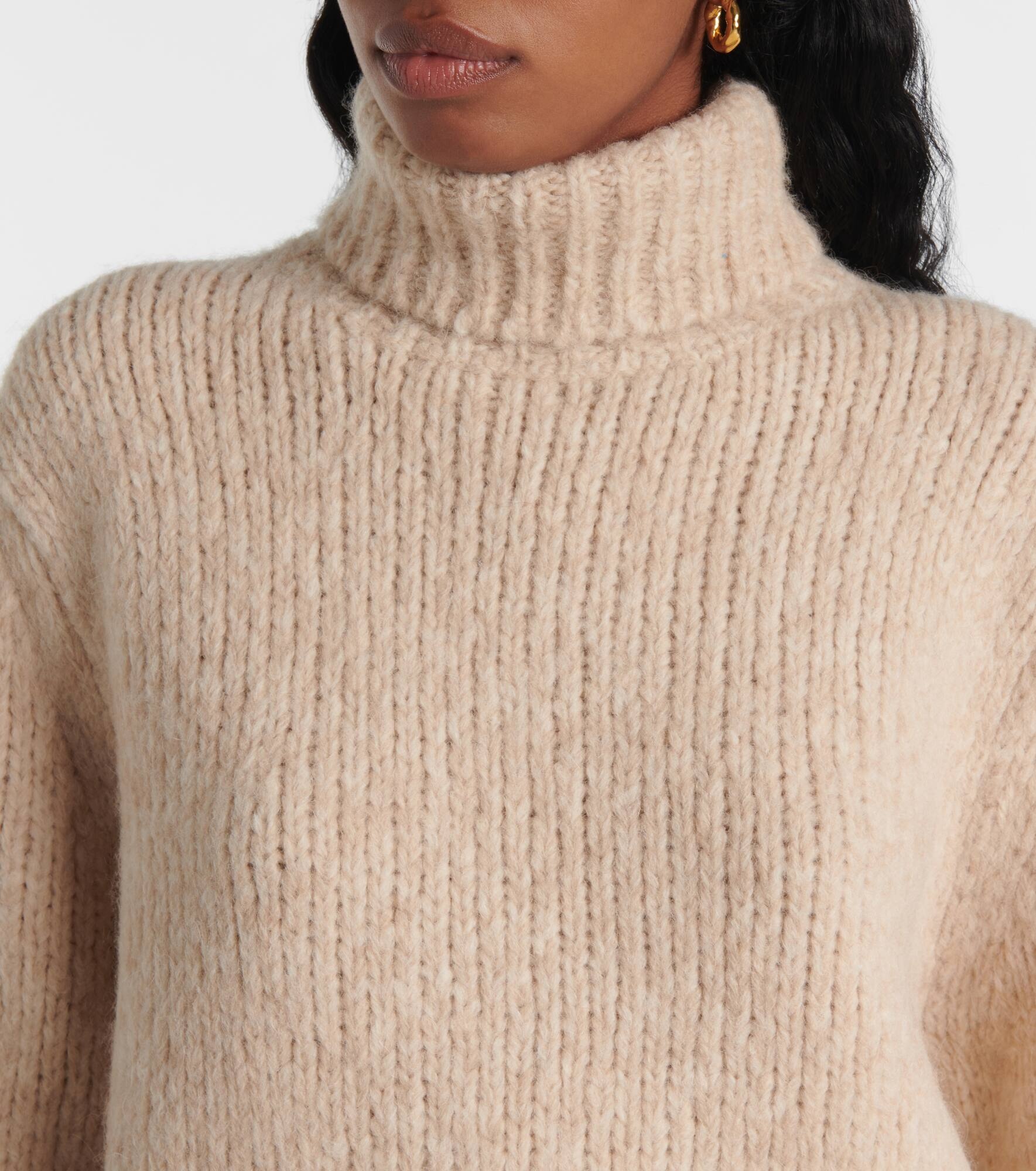 Soft Happiness wool-blend turtleneck sweater - 4