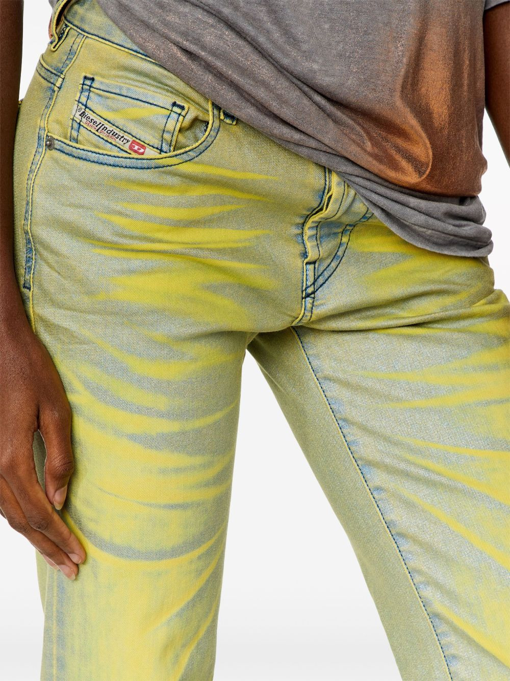 1989 D-Mine-S mid-rise straight-leg jeans - 5