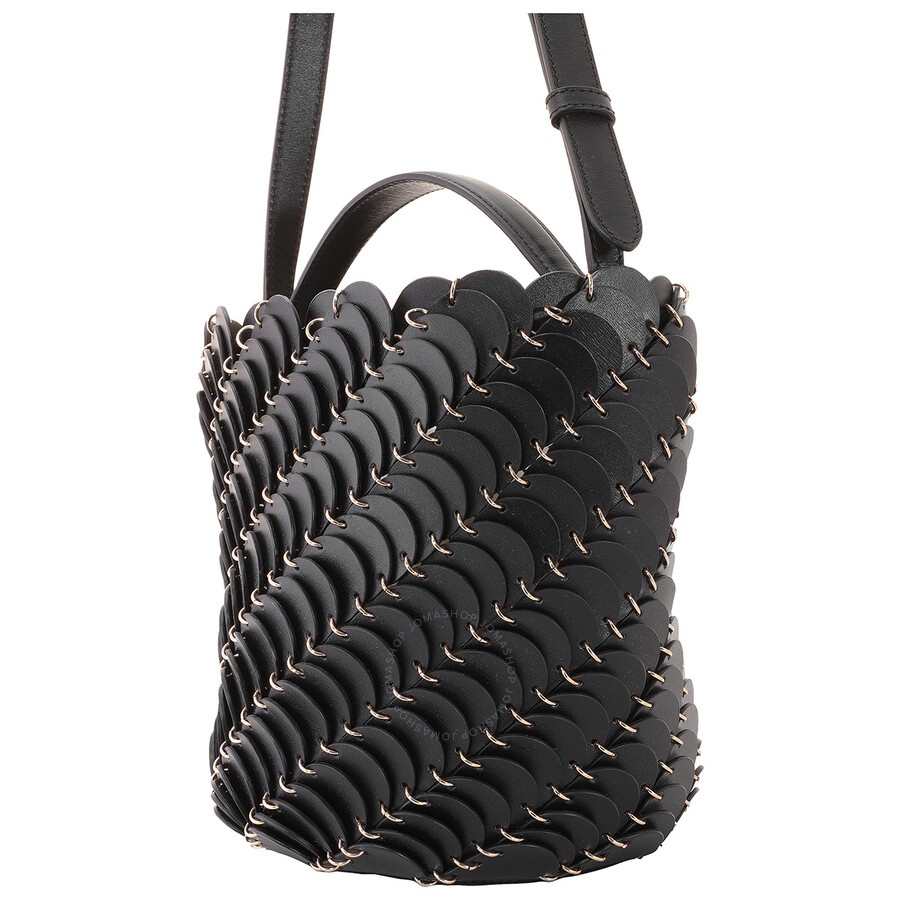 Paco Rabanne Leather Bucket Bag - 3