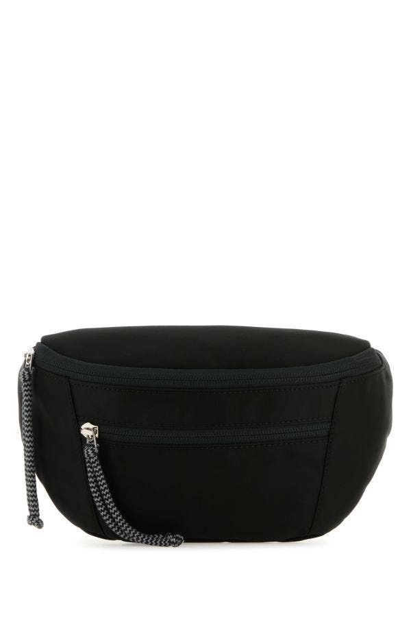 【関税&送料込】Lanvin Black Nylon Curb Belt Bag Lanvin Black Nylon Curb Belt Bag – LOZURI®