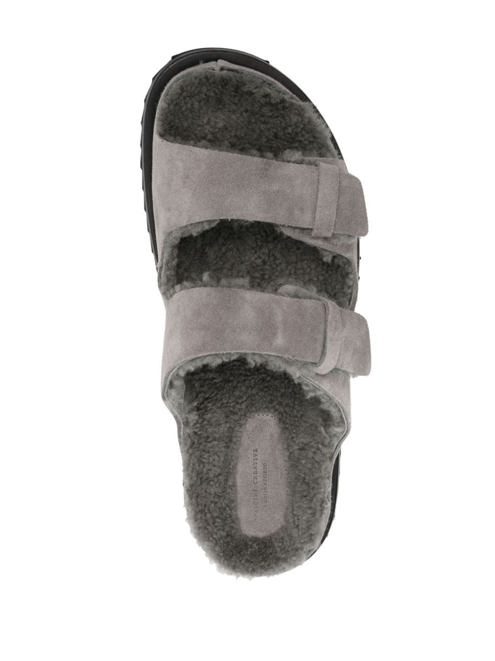 Introspectus 003 suede sandals - 4