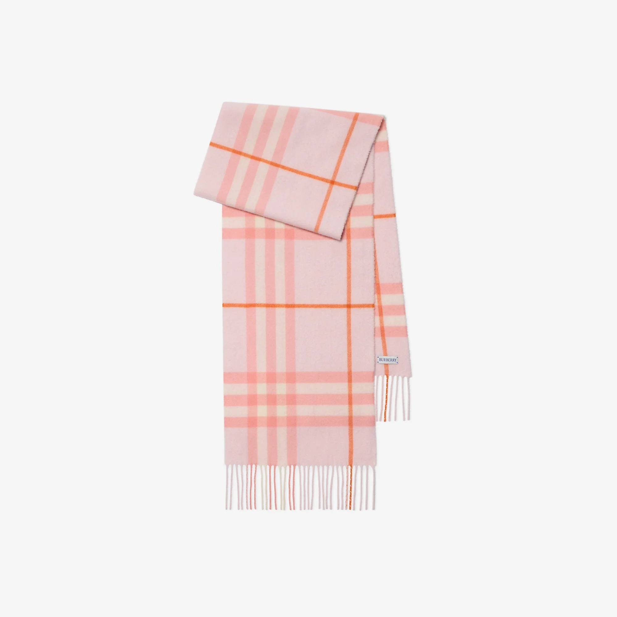 Check Cashmere Scarf - 1
