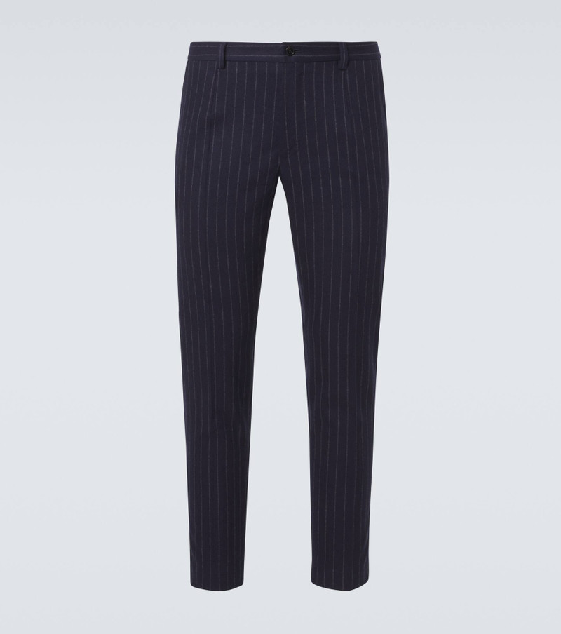 striped tailored 바지 1