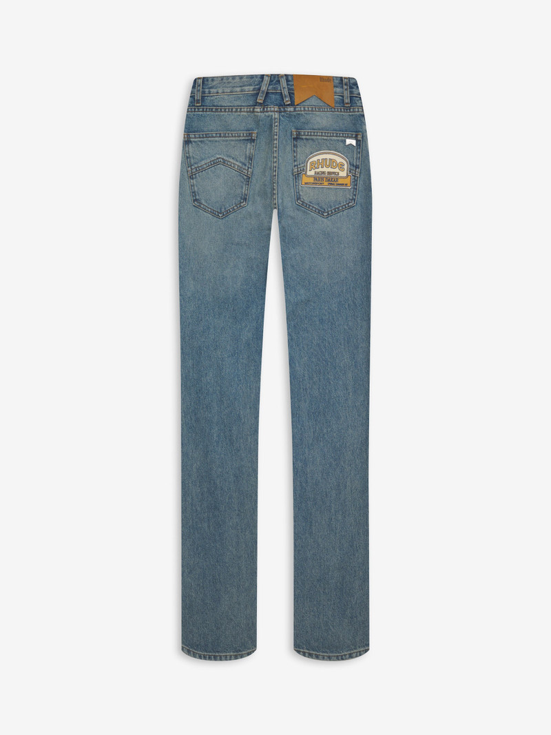 Rhude CLASSIC DISTRESSED DENIM outlook