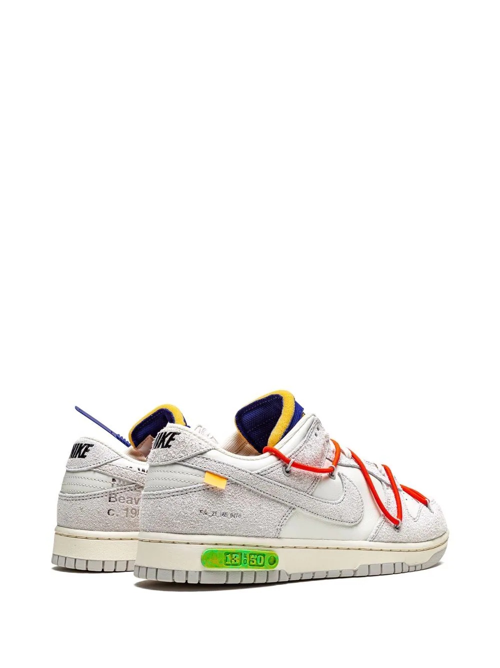 x Off-White Dunk Low sneakers - 3