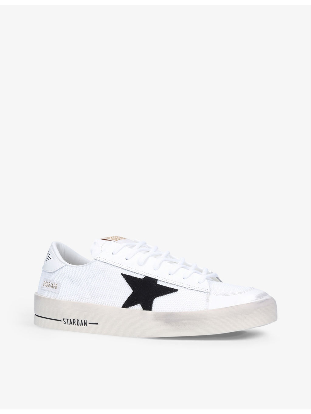 Men’s Stardan low-top leather and mesh trainers - 3