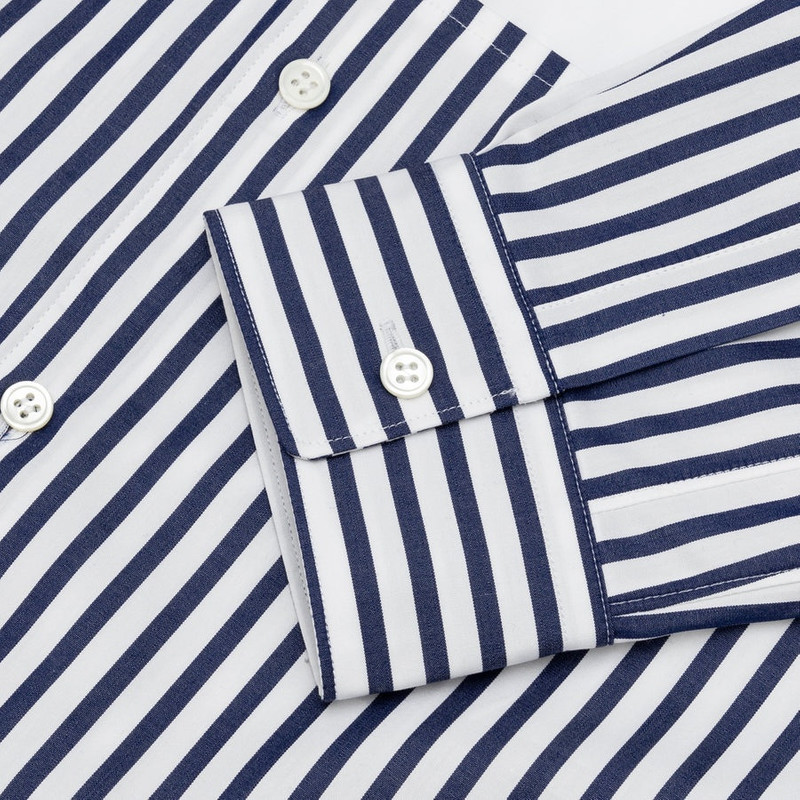 COTTON POPLIN STRIPE SHIRT 5