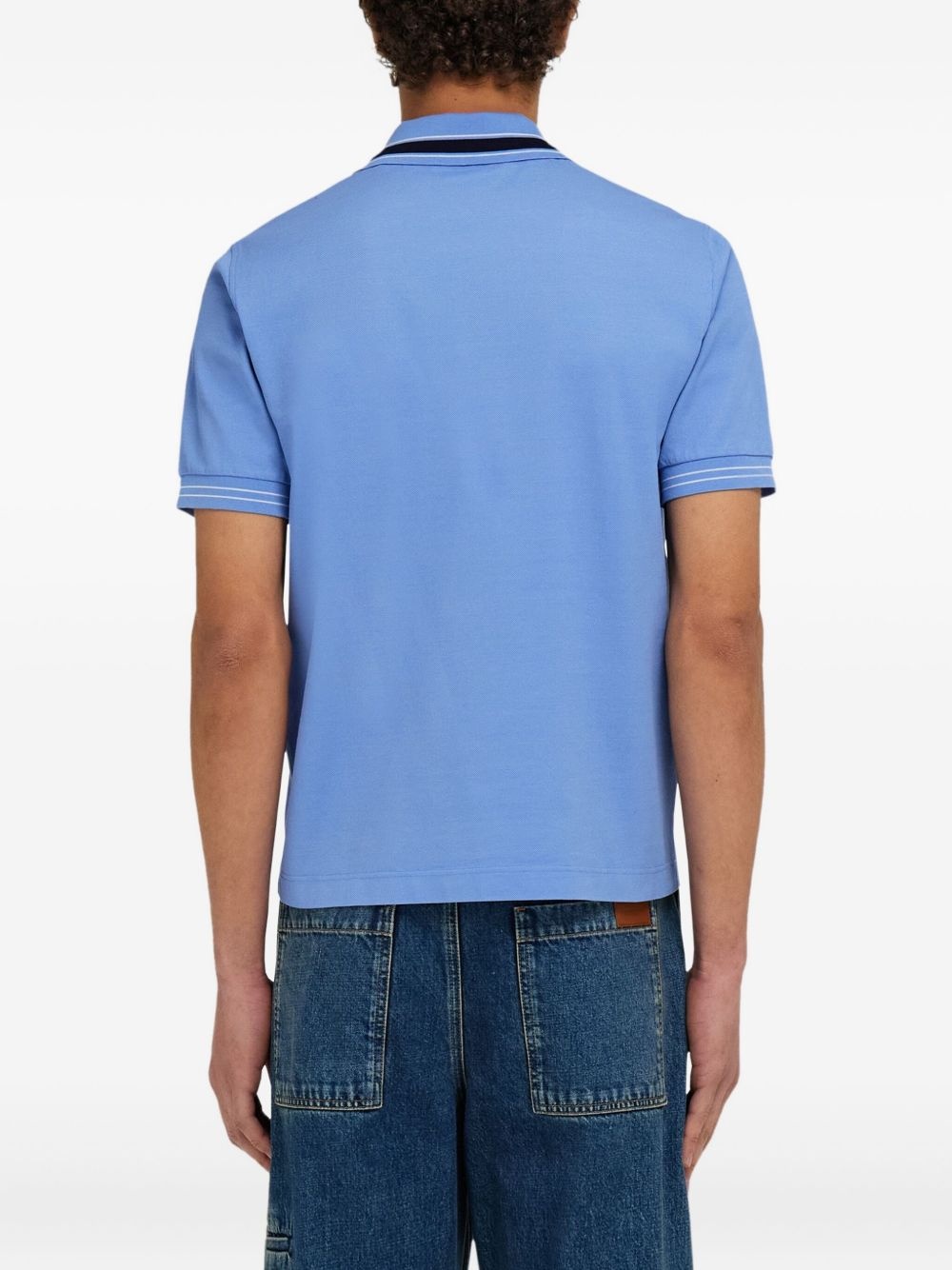 short-sleeved polo shirt - 4