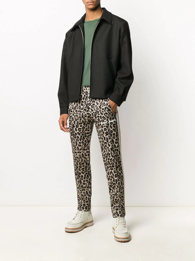 Palm Angels leopard-print track pants outlook