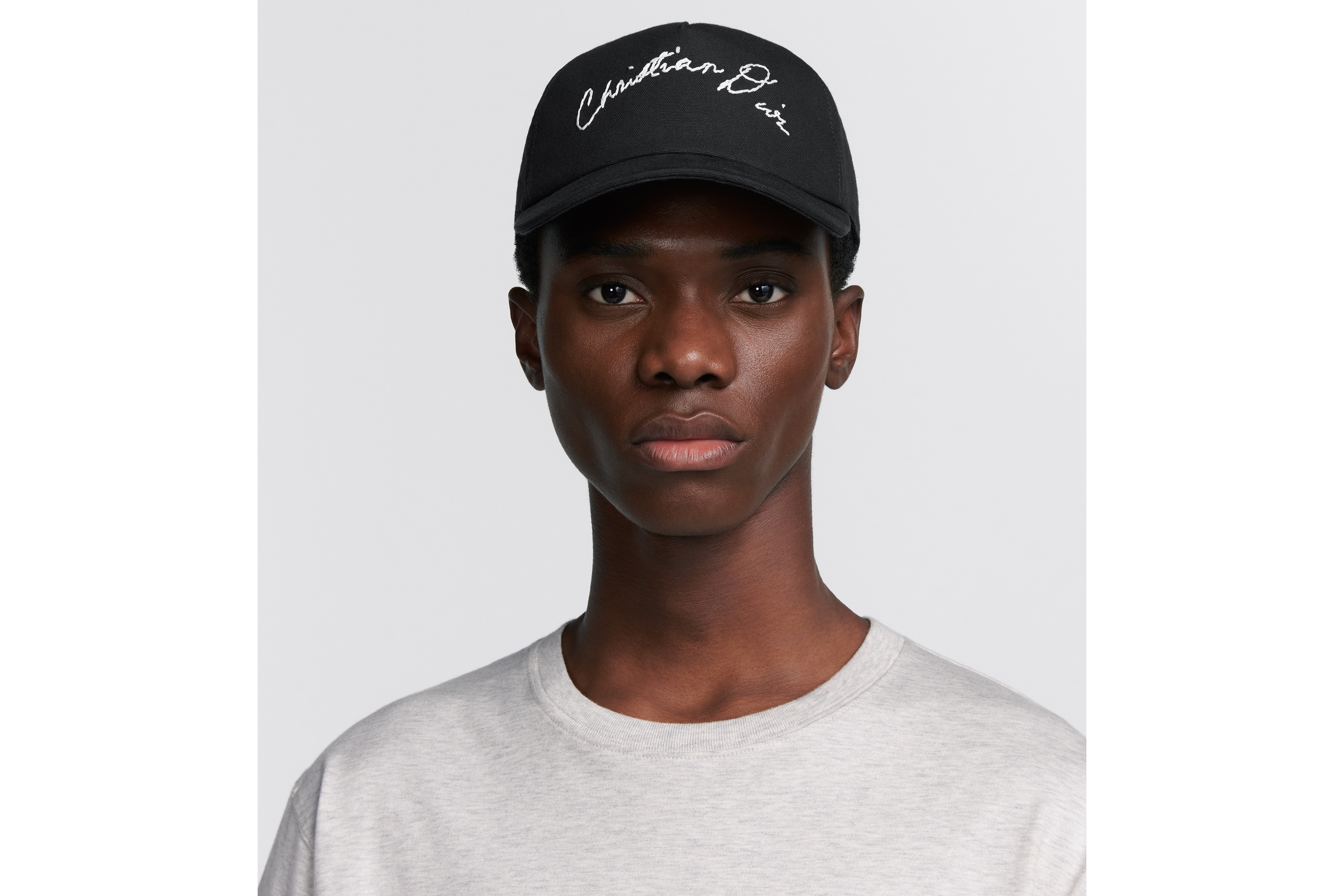 Dior Baseball Cap with Handwritten Christian Dior Signature REVERSIBLE