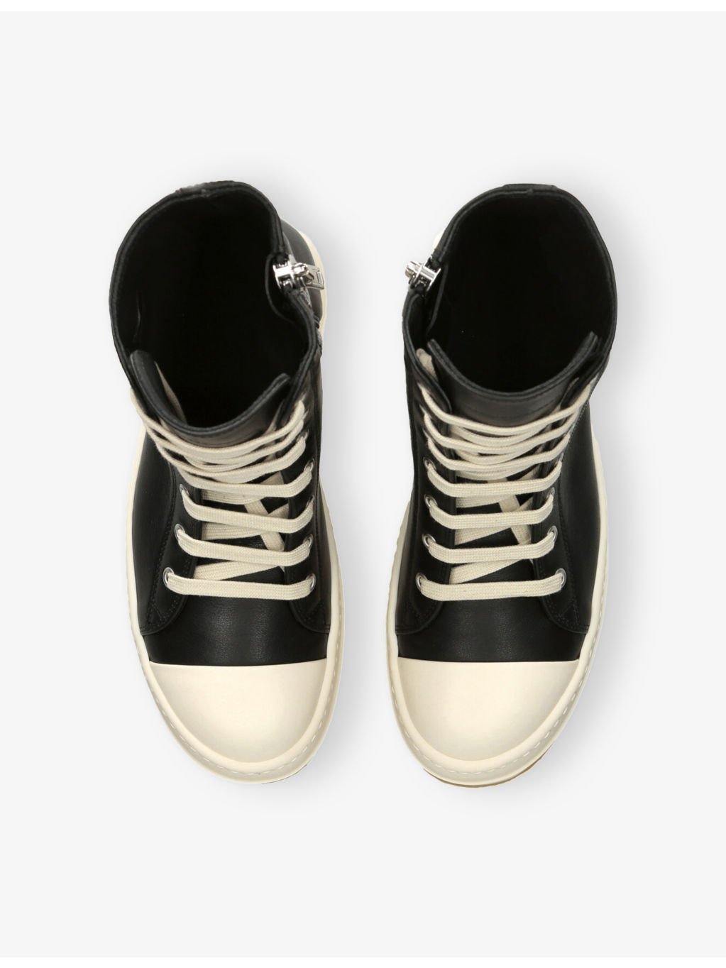 Creep High-Top Leather Trainers - 2