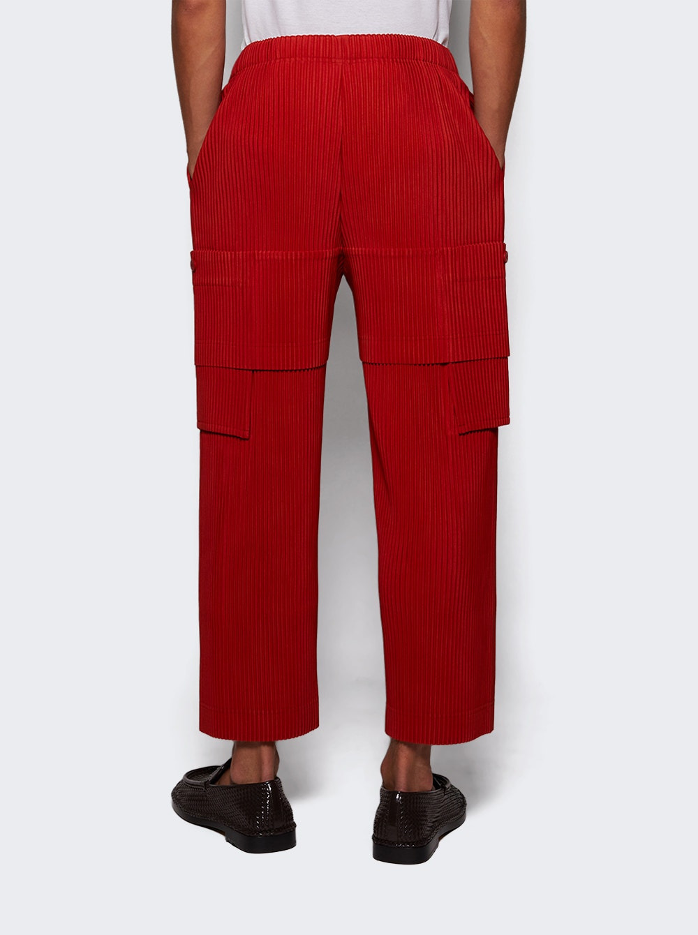 Multi-pocket Pants Jasper Red - 4