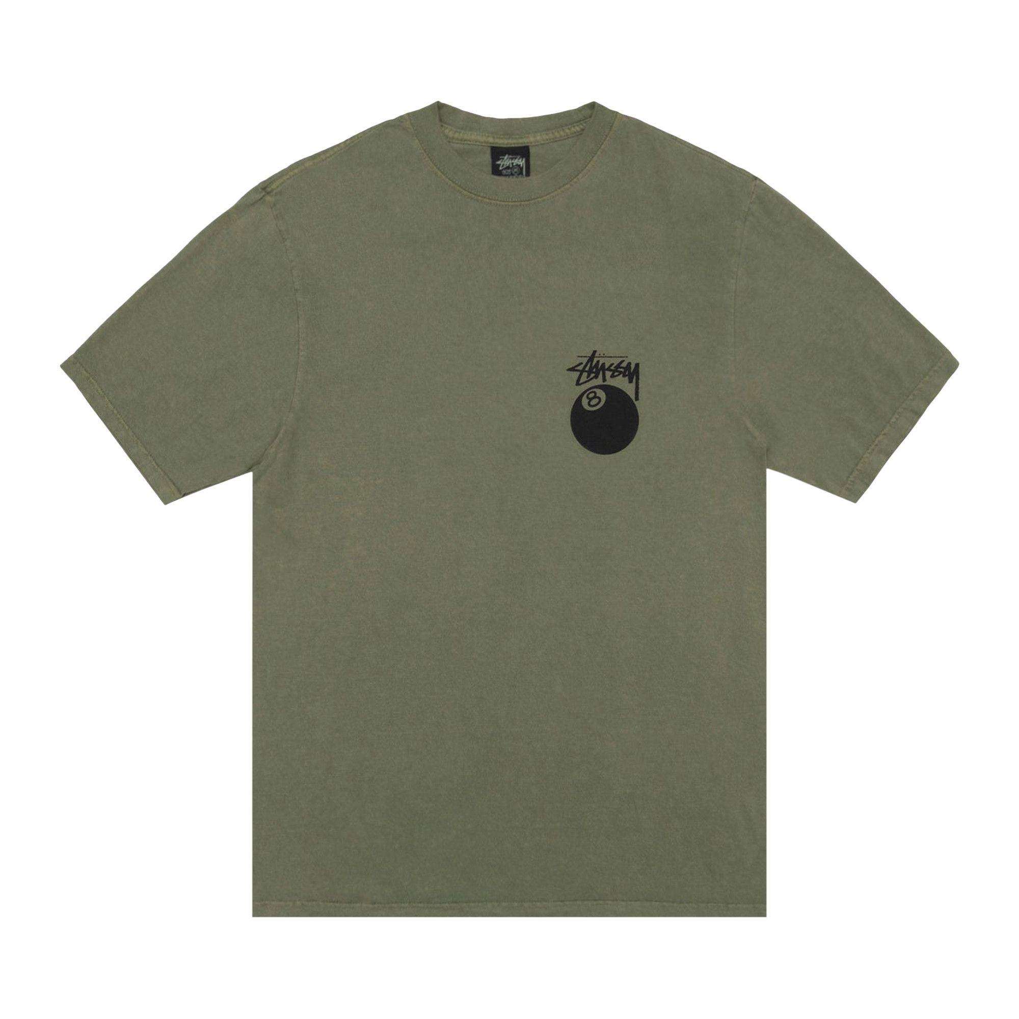 Stussy 8 Ball Tee 'Olive' - 1