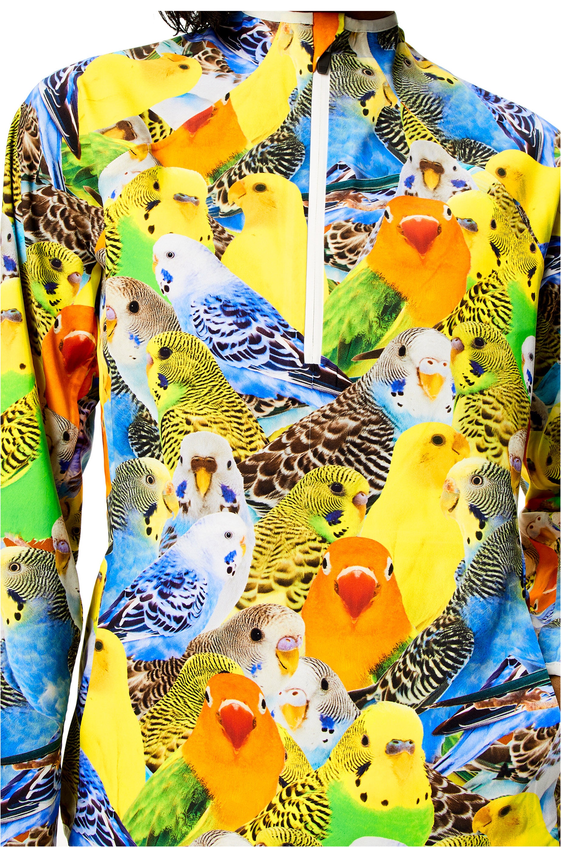 Parrots zip top in polyamide - 5