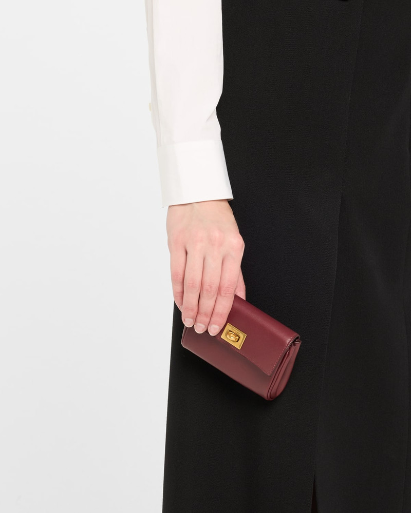 BALENCIAGA Rodeo Flap Leather Card Holder outlook