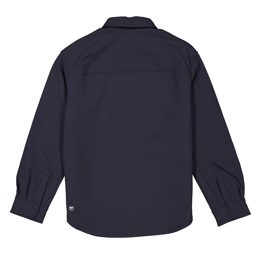 Emporio Armani Comfort-Fit Nylon Shirt Jacket - 6