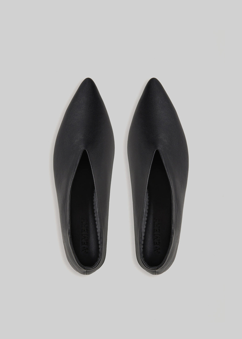 A.EMERY A.Emery Lima Flats - Black outlook