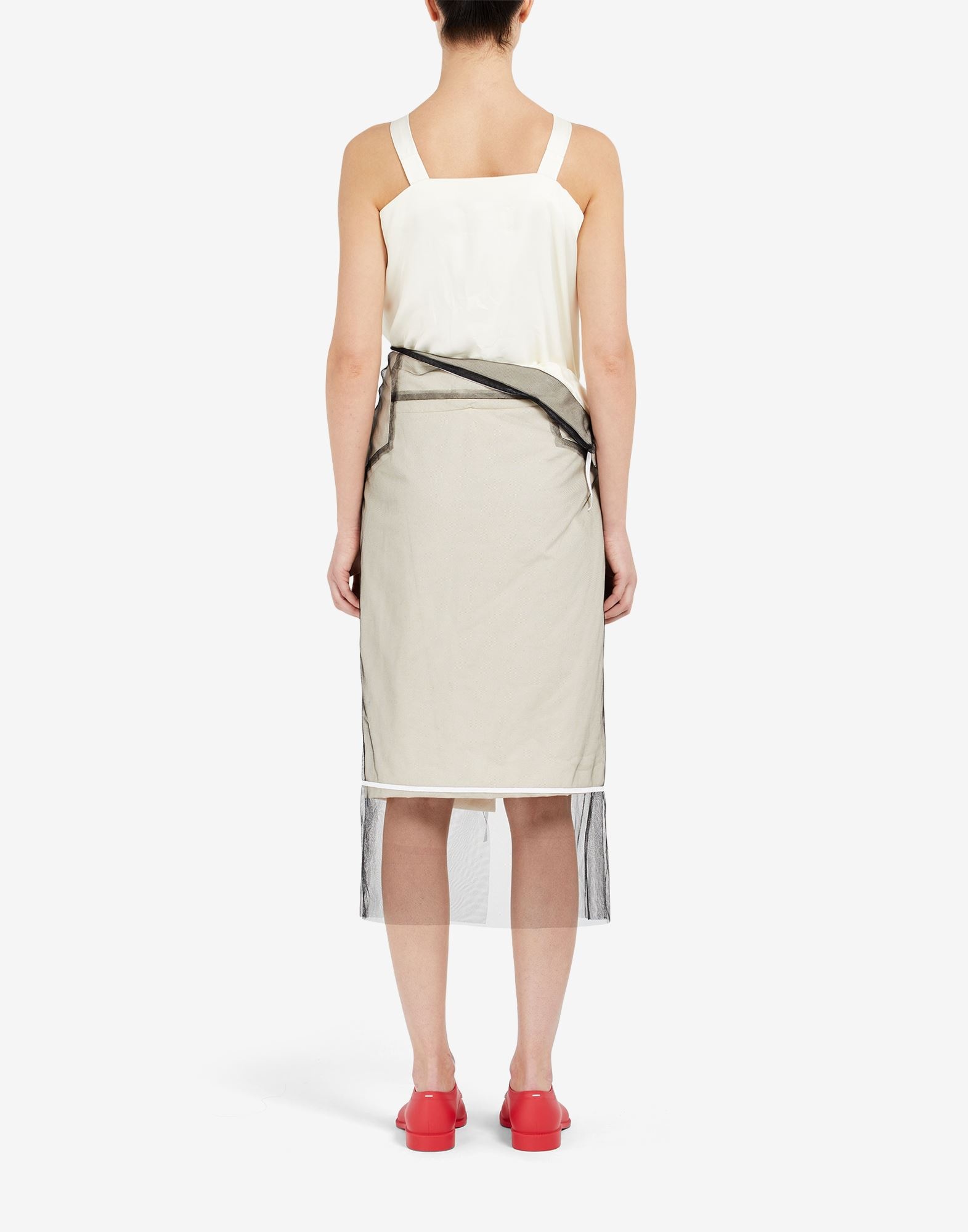 Anonymity of the lining' calico dress - 4