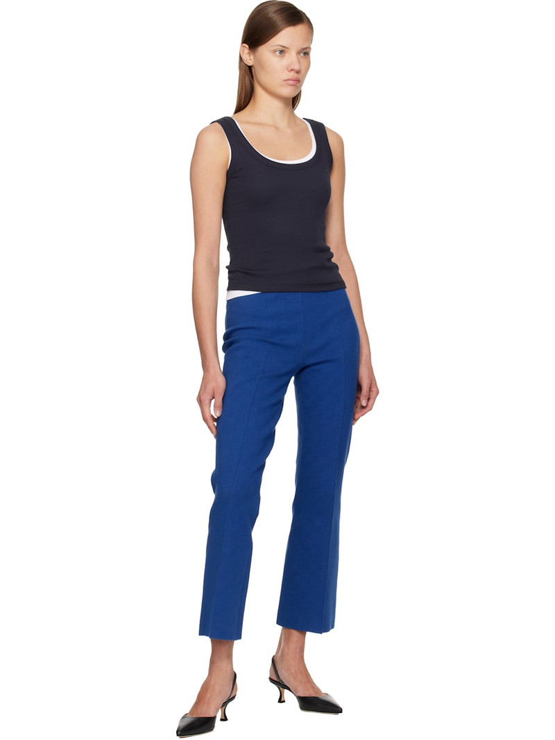 FLORE FLORE Navy Hillie Tank Top outlook