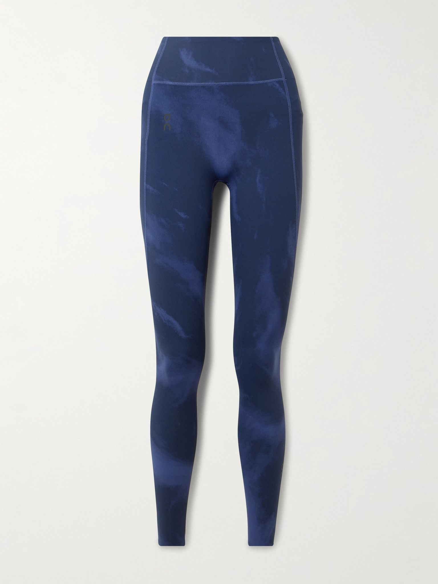 Studio printed stretch leggings Navy - 1