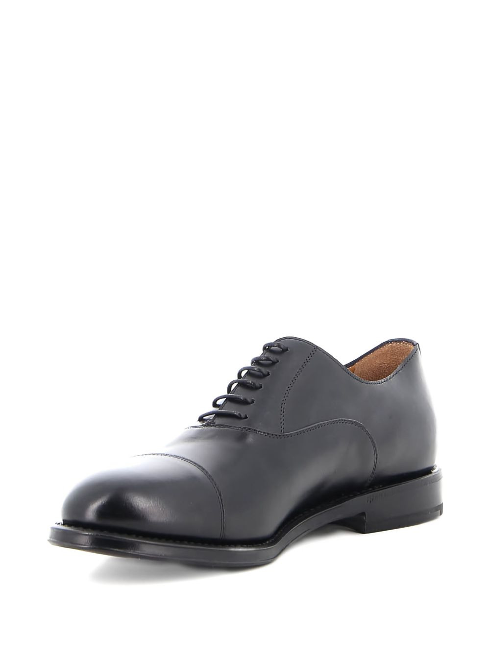 leather lace-up oxford shoes - 4