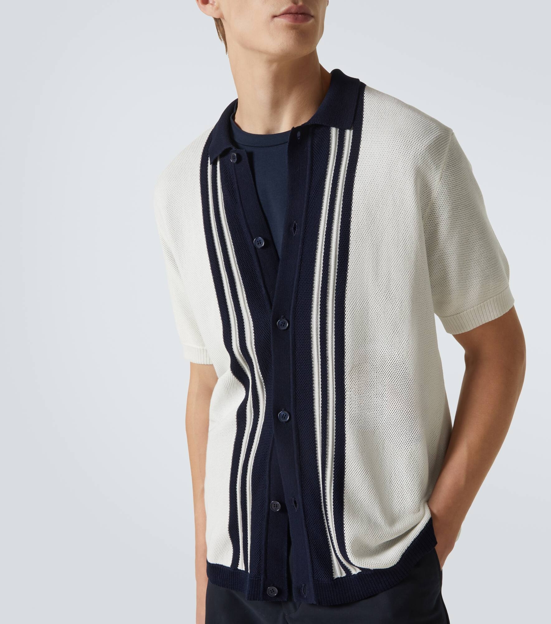 Lumina striped cotton polo shirt - 5