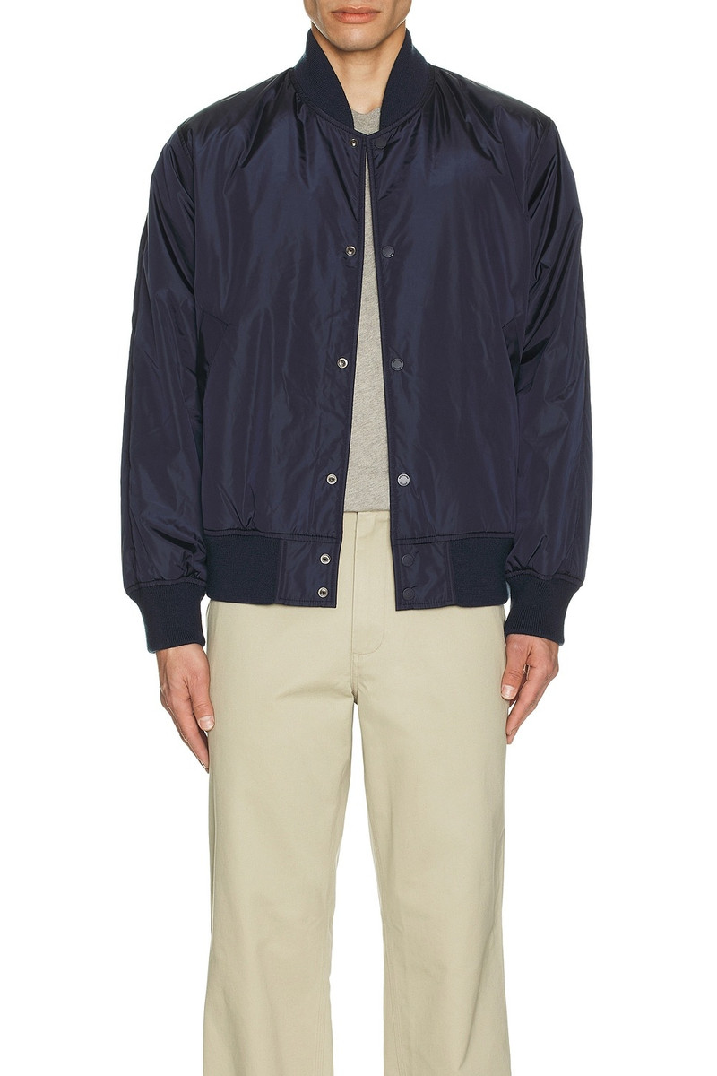 Reigning Champ Econyl Satin Nylon Stadium Jacket outlook