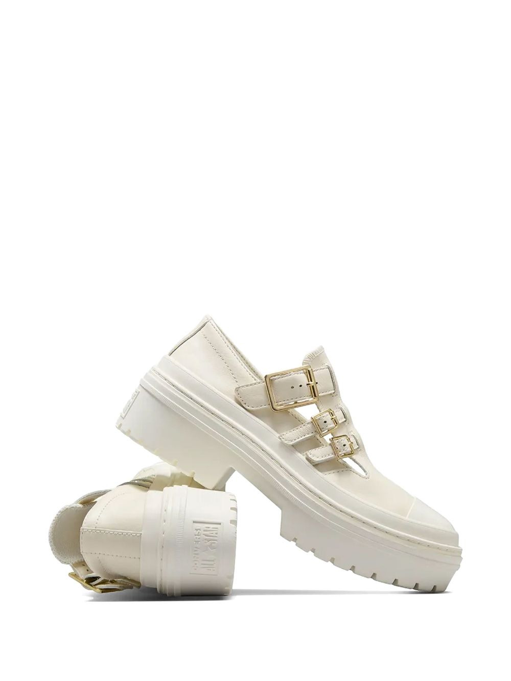 buckle-fastening brogues - 3
