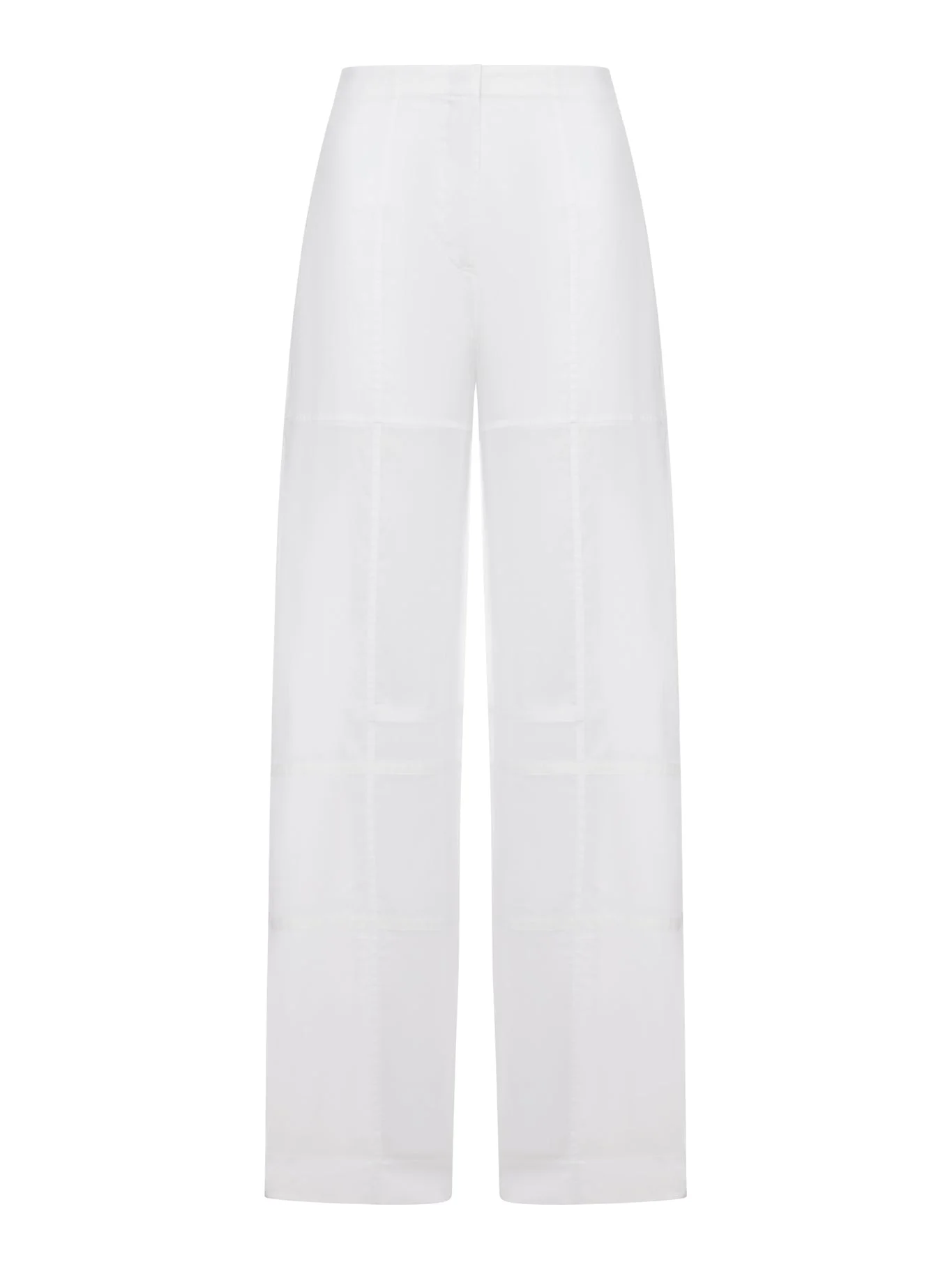 COTTON PALAZZO TROUSERS - 1