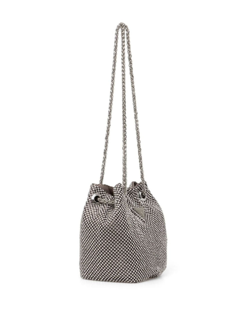 GUESS USA crystal-embellished bucket bag outlook