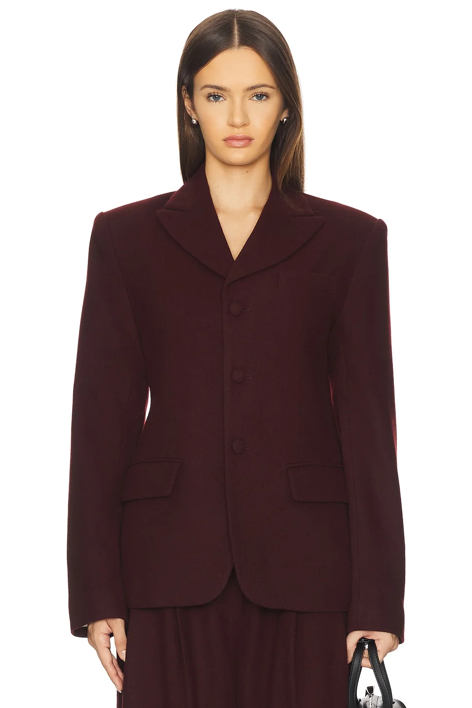 Walt Wool Single Breasted Blazer - 1