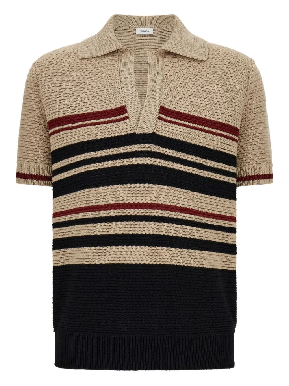 cotton polo shirt - 1