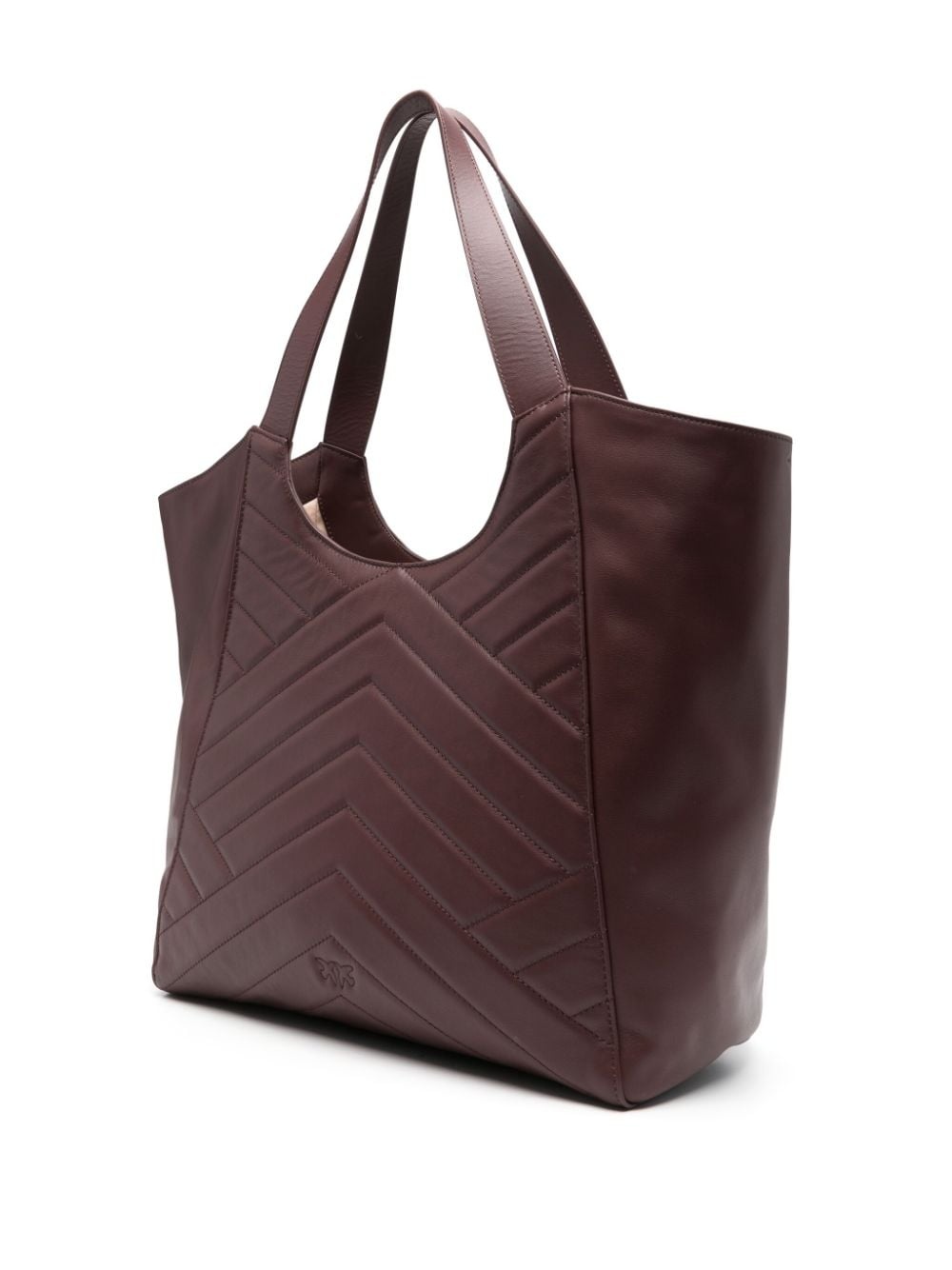 chevron-quilted shoulder bag - 3