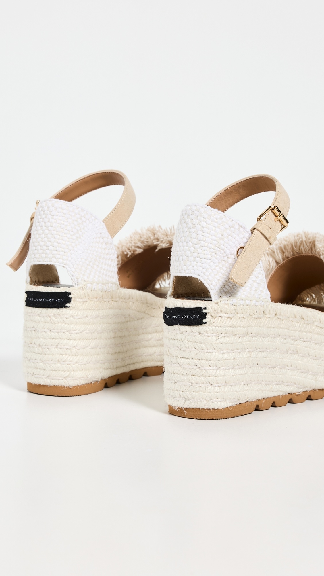 Gaia Jacquard Webbing And Alter Suede Espadrilles - 3