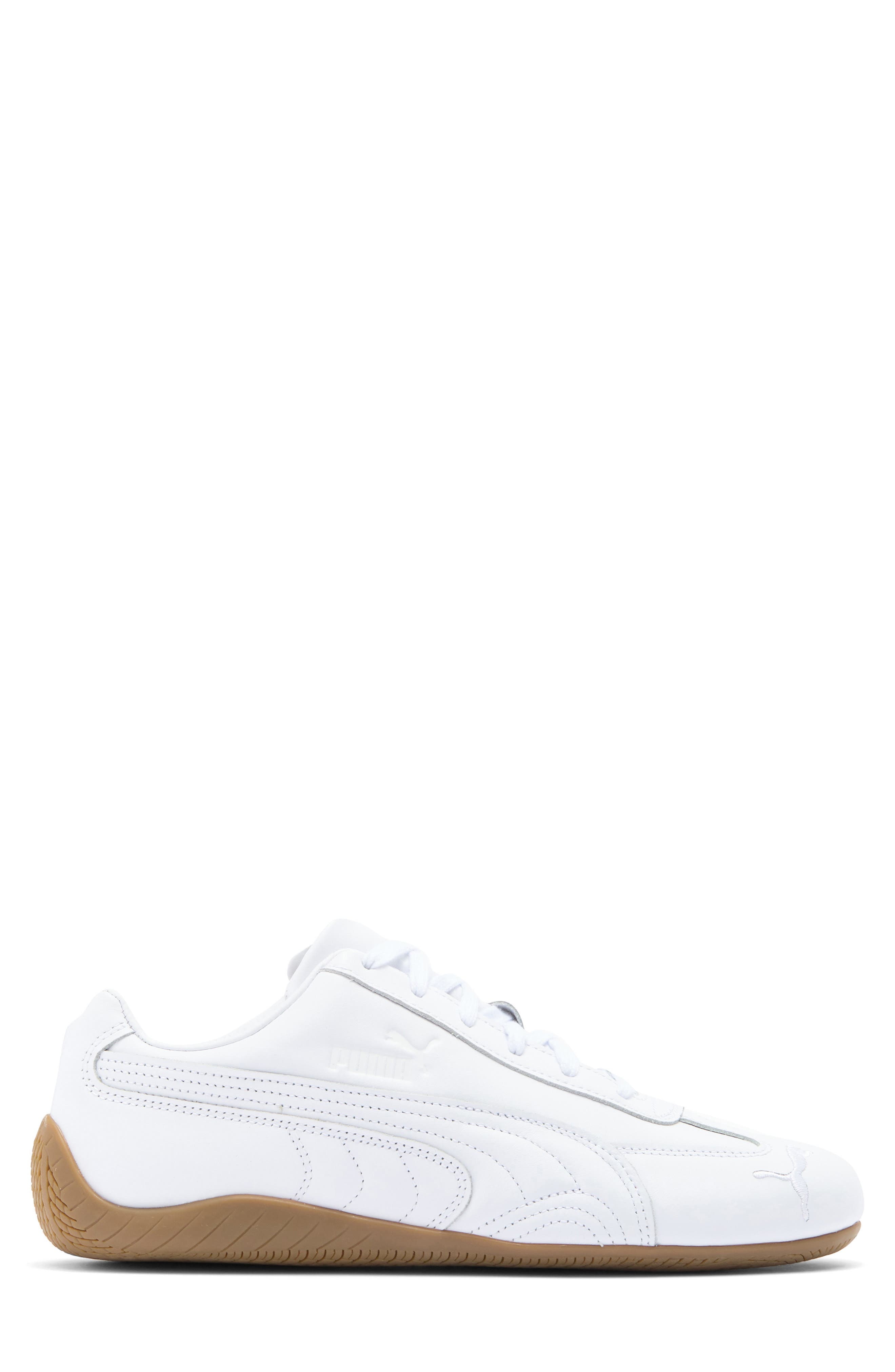PUMA Speedcat Leather Sneaker in Puma White at Nordstrom - 3