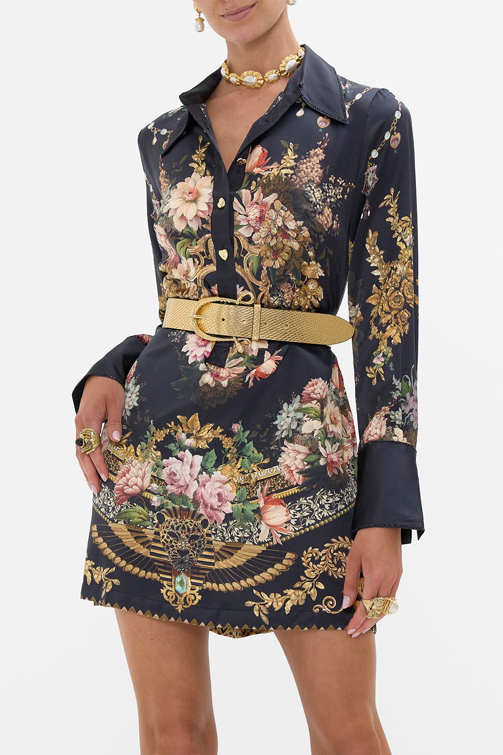 SNAKE BUCKLE BELT - 4