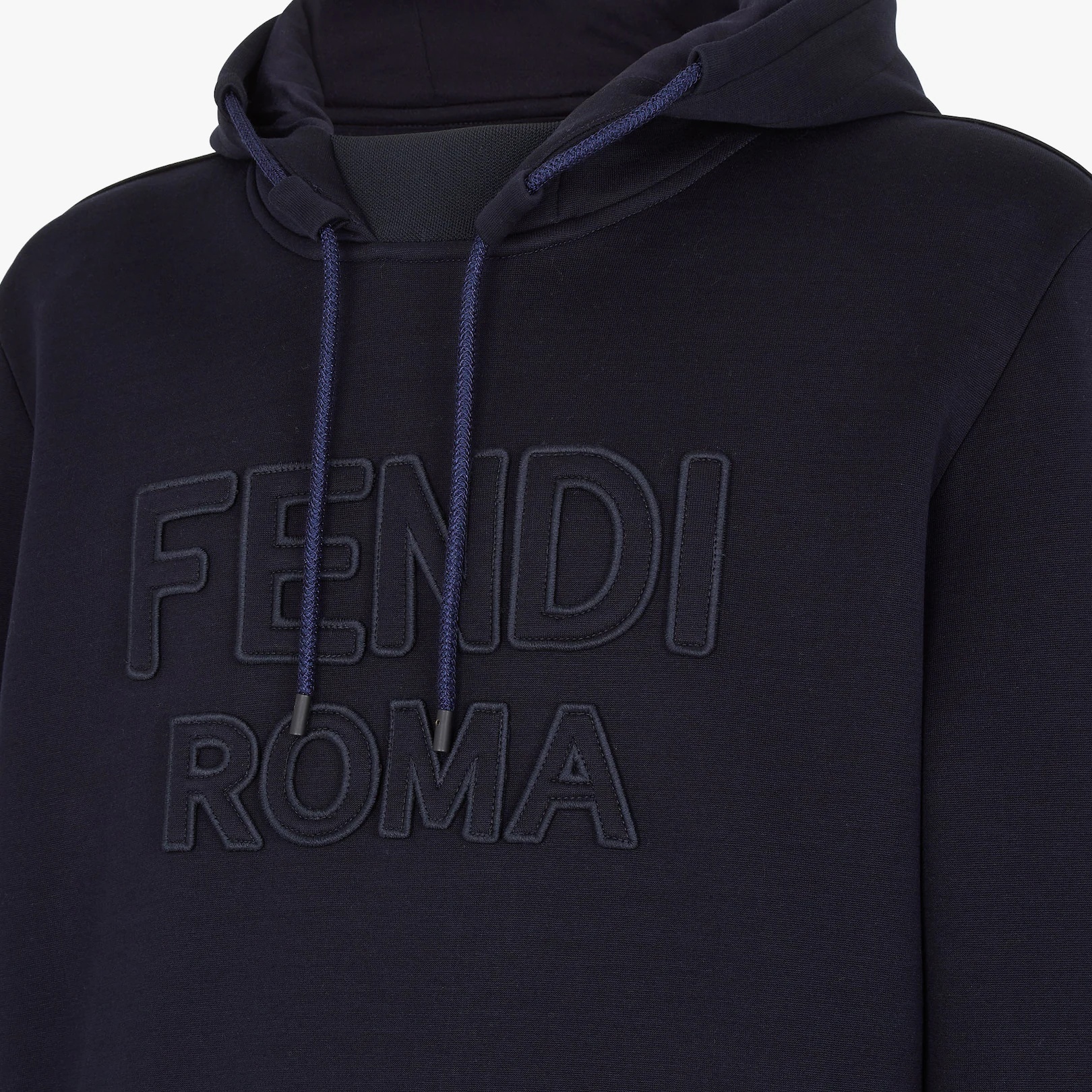 Blue jersey sweatshirt - 3