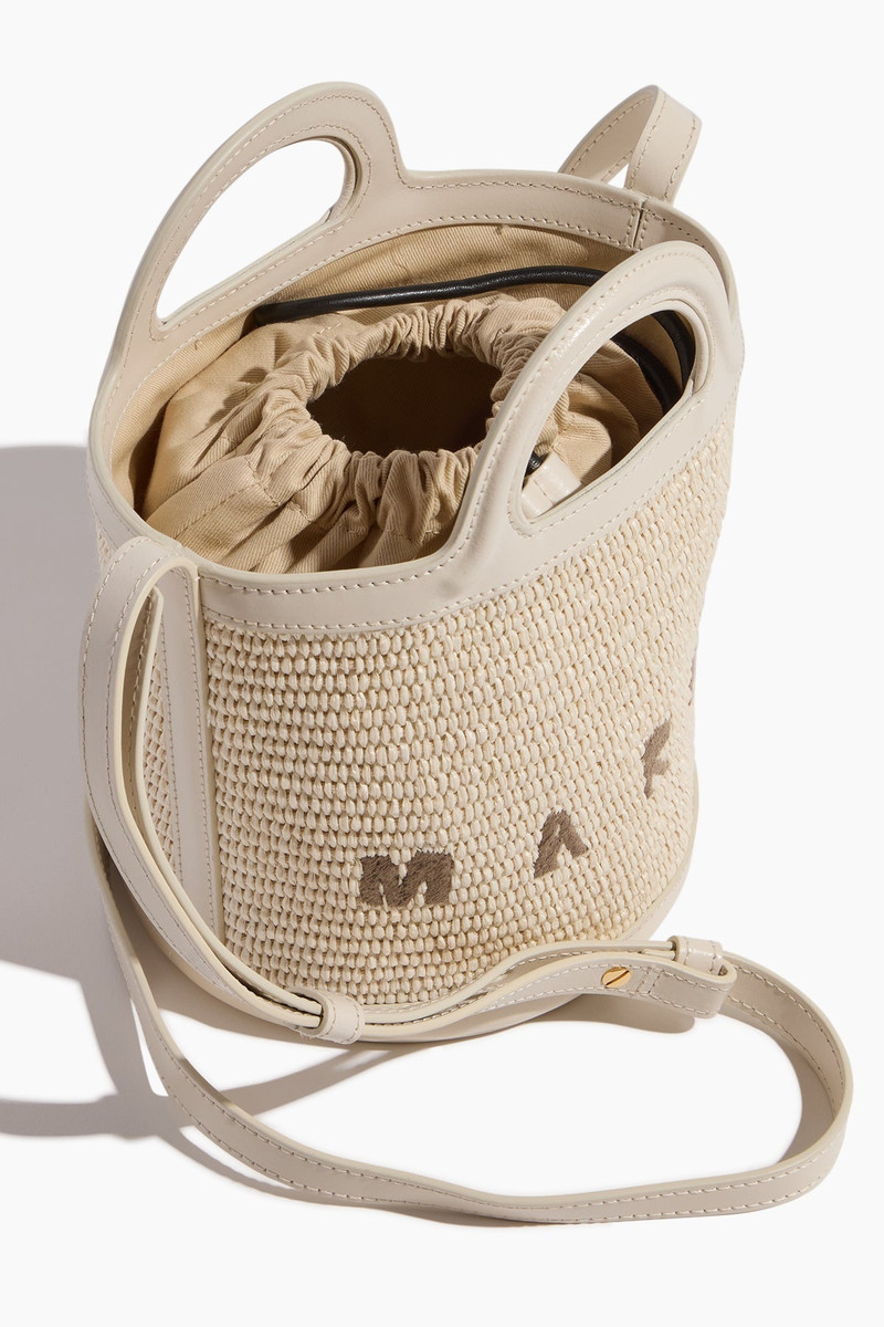 Tropicalia Small Bucket Bag in Shell 5