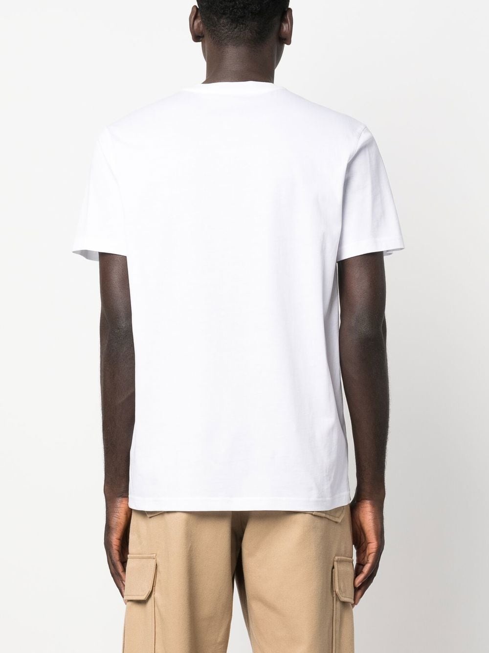 logo-print cotton T-Shirt - 4