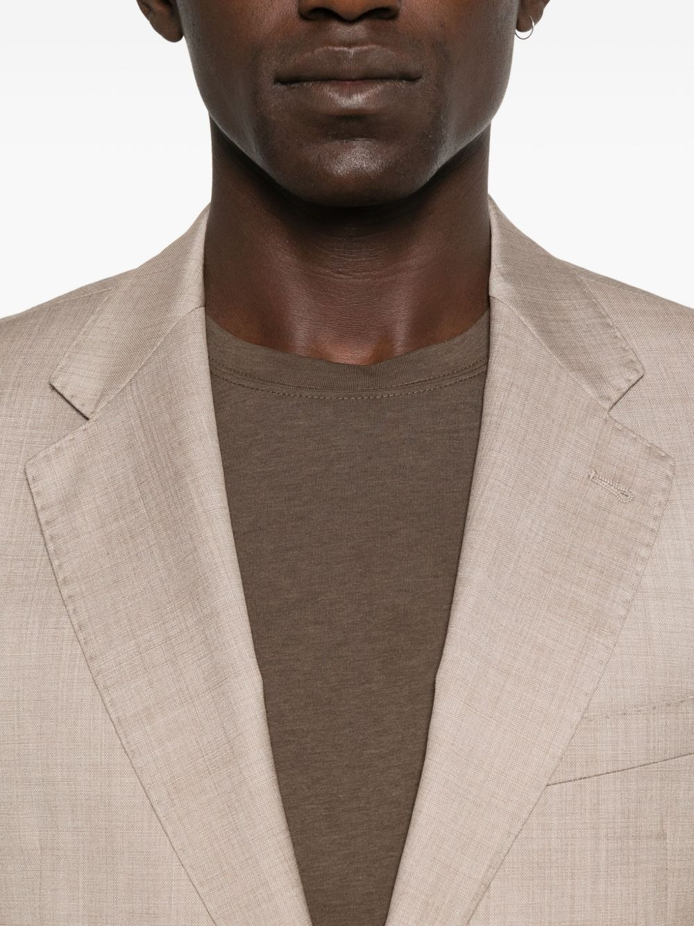 notched-lapel single-breasted suit - 4