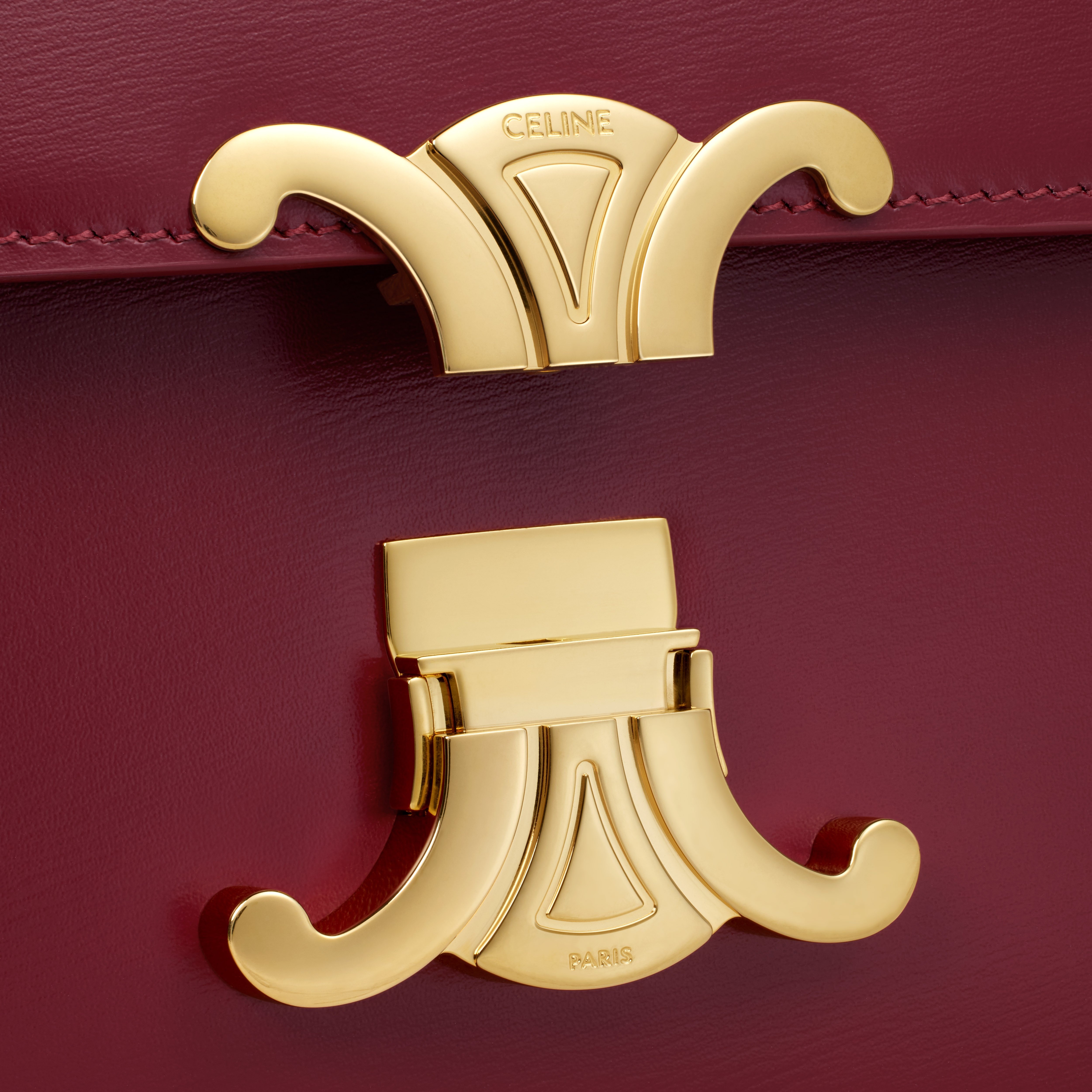 Teen Triomphe Bag in shiny calfskin - 5