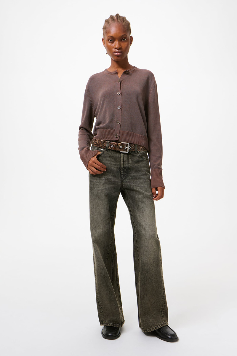 Our Legacy Treble Cut Nocturne Dust Wash Denim outlook