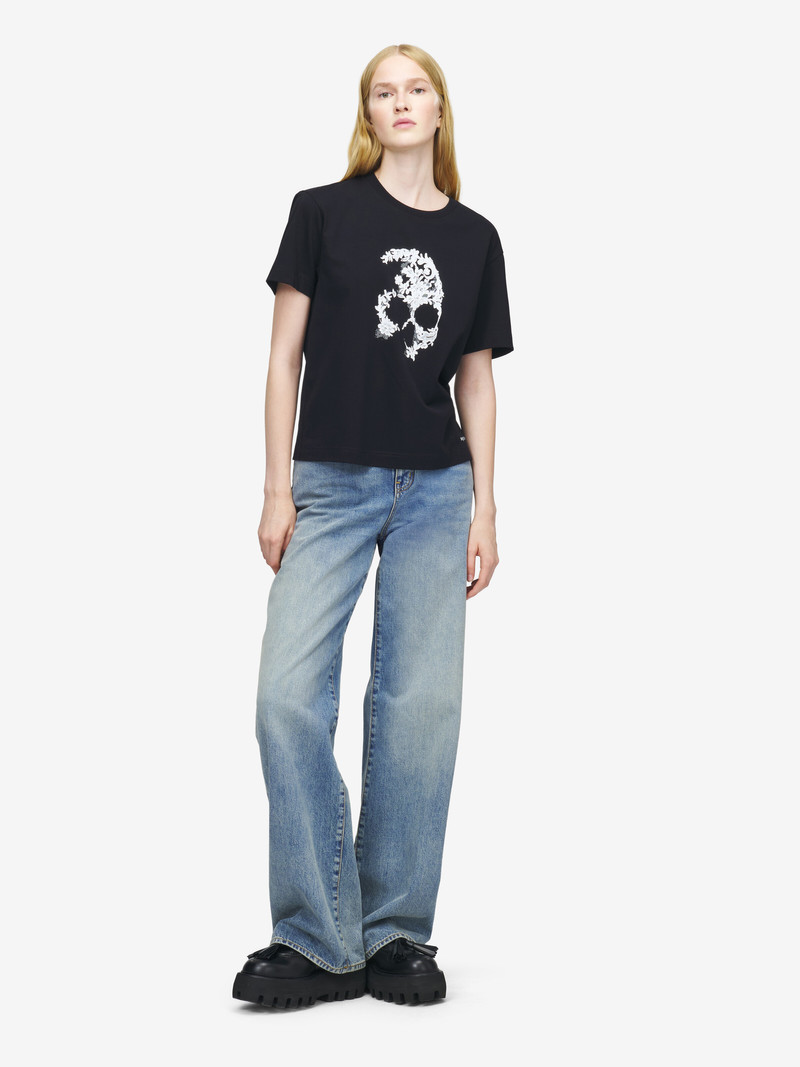 Lace Skull T-shirt 3